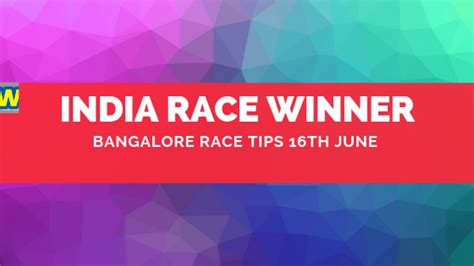 bangalore race results today